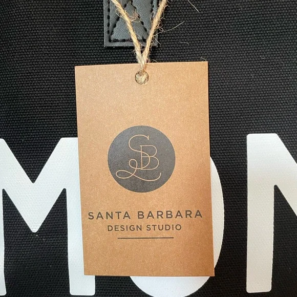 Canvas Tote, #MOMLIFE , Santa Barbara Design Studio. NWT - Picture 2 of 10